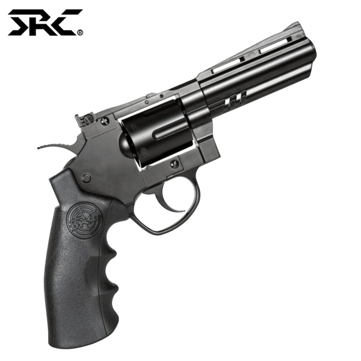 SRC Titan 4' Revolver Gelsoft Blaster – Schwarz