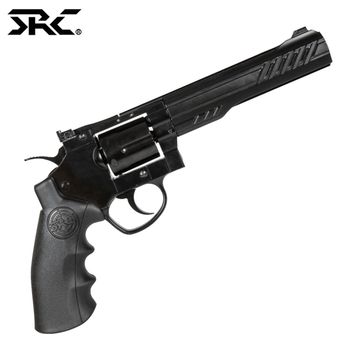 SRC Titan 6' Revolver Gelsoft Blaster – Schwarz