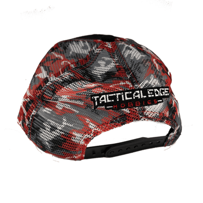 Tactical Edge Trucker Cap – Rot Camo