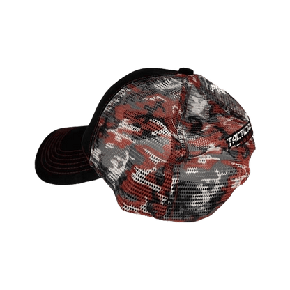 Tactical Edge Trucker Cap – Rot Camo