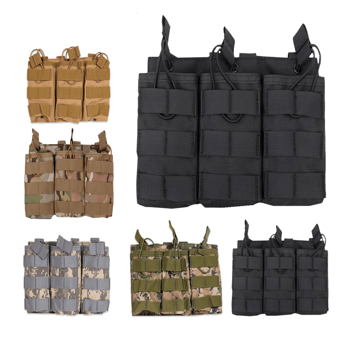 Dreifache Molle-Magazintasche