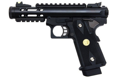 WE Galaxy Hi-Capa 5.1 Typ A GBB-Pistole – schwarzer Slide-K-Rahmen