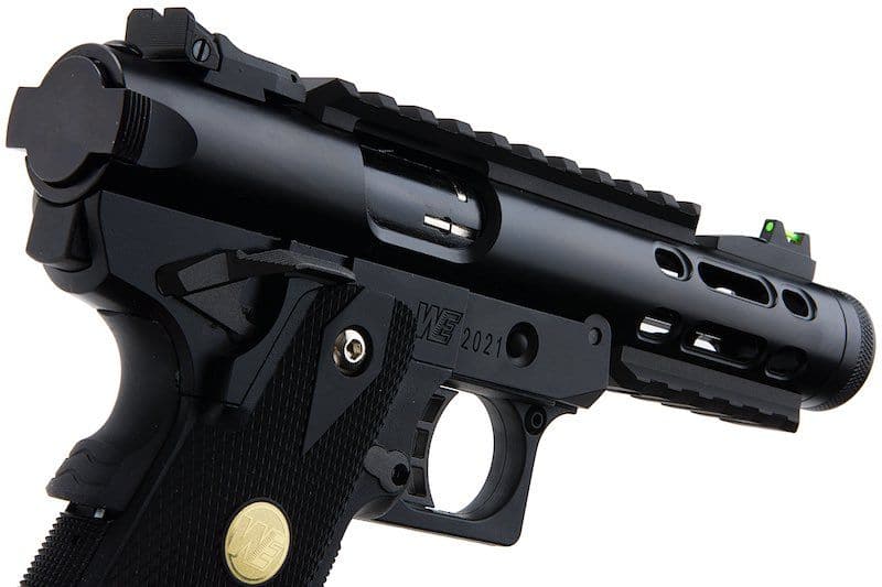 WE Galaxy Hi-Capa 5.1 Typ A GBB-Pistole – schwarzer Slide-K-Rahmen