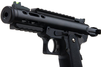 WE Galaxy Hi-Capa 5.1 Typ A GBB-Pistole – schwarzer Slide-R-Rahmen
