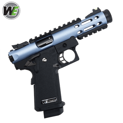 WE Galaxy Hi-Capa 5.1 Typ A GBB-Pistole – blauer Slide-R-Rahmen
