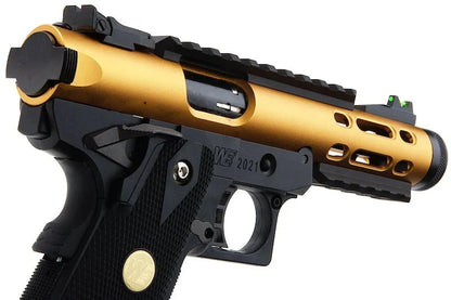 WE Galaxy Hi-Capa 5.1 Typ A GBB Pistole – Gold Slide K Rahmen