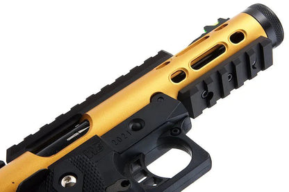 WE Galaxy Hi-Capa 5.1 Typ A GBB Pistole – Gold Slide K Rahmen