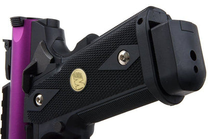 WE Galaxy Hi-Capa 5.1 Typ A GBB Pistole – Lila Slide K Rahmen