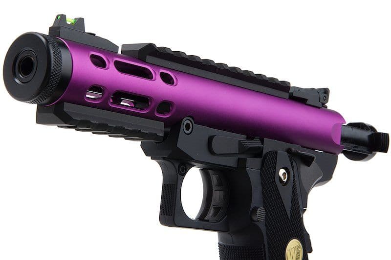 WE Galaxy Hi-Capa 5.1 Typ A GBB Pistole – Lila Slide K Rahmen