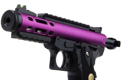 WE Galaxy Hi-Capa 5.1 Typ A GBB Pistole – Lila Slide K Rahmen