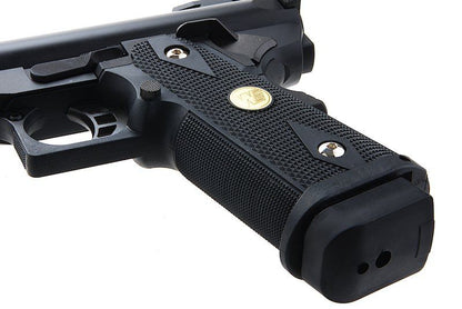 WE GBB Galaxy Hi-Capa Series Premium S Slide K GBB Pistole – Schwarz
