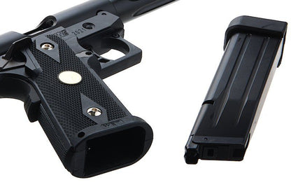 WE GBB Galaxy Hi-Capa Series Premium S Slide K GBB Pistole – Schwarz