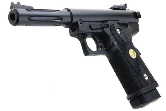 WE GBB Galaxy Hi-Capa Series Premium S Slide K GBB Pistole – Schwarz