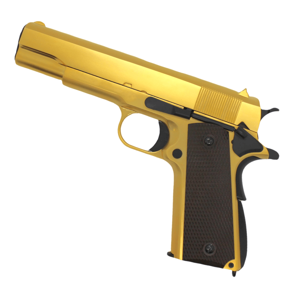 WE Tech 1911 A1 Gelsoft Gas Blowback Pistole – Goldversion