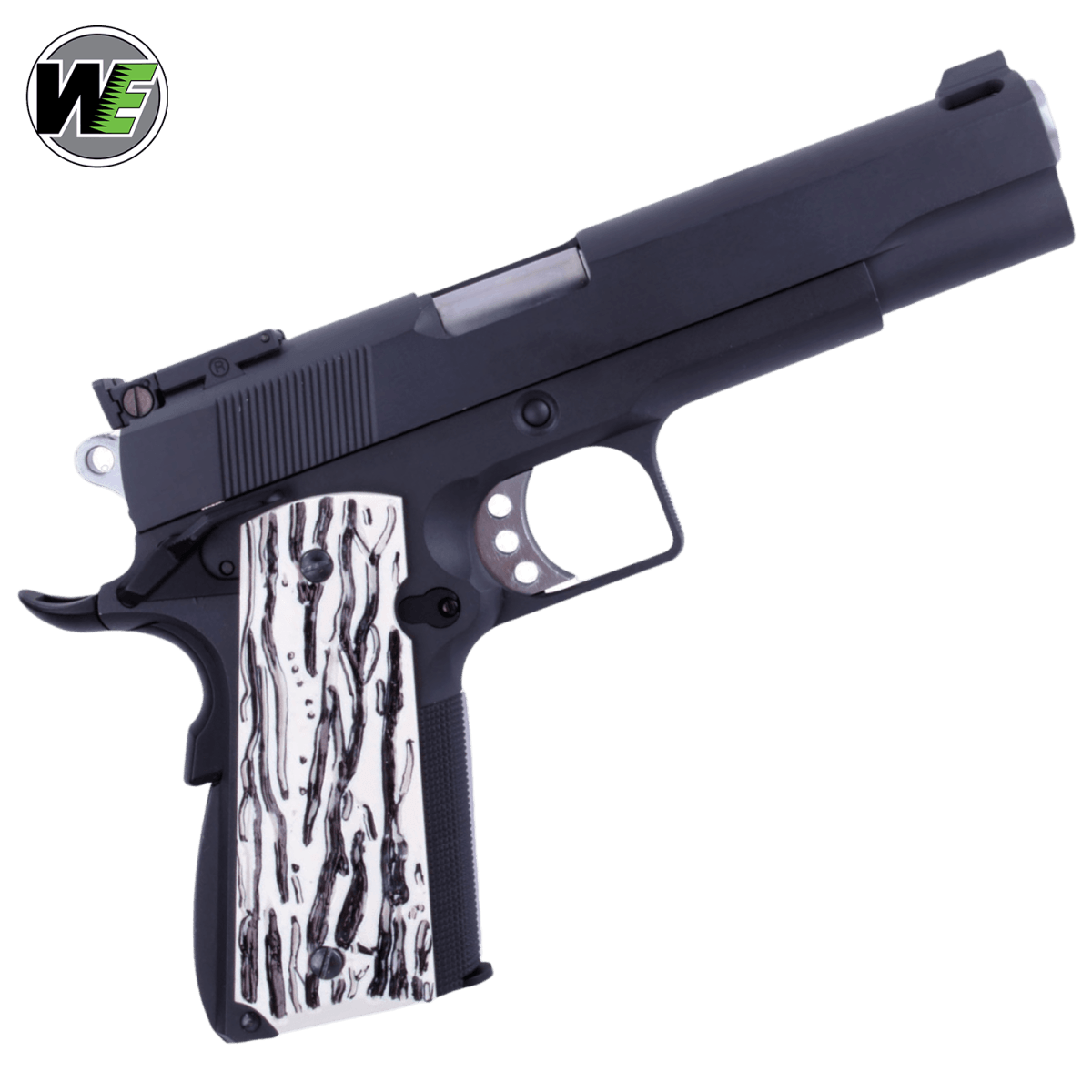 WE Tech 1911 Classic Gelsoft Gas Blowback Pistole – Elfenbeinimitat-Griffe