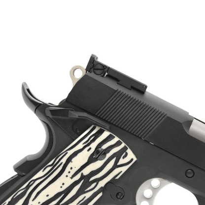 WE Tech 1911 Classic Gelsoft Gas Blowback Pistole – Elfenbeinimitat-Griffe