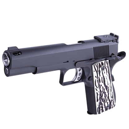 WE Tech 1911 Classic Gelsoft Gas Blowback Pistole – Elfenbeinimitat-Griffe