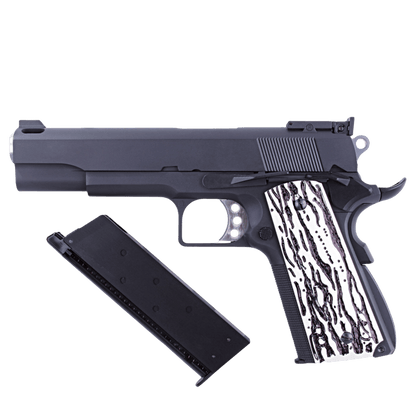 WE Tech 1911 Classic Gelsoft Gas Blowback Pistole – Elfenbeinimitat-Griffe