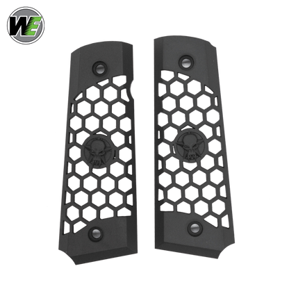 We Tech 1911 Hex Cut Grip – Schwarz