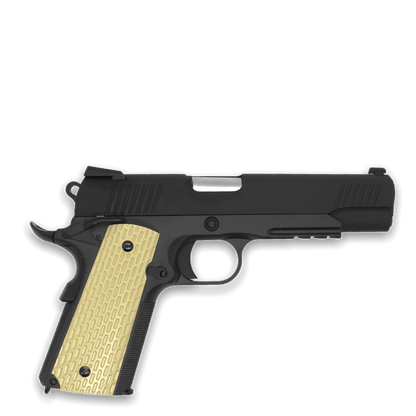 WE Tech 1911 Kimber Gelsoft Gas Blowback Pistole – Schwarz