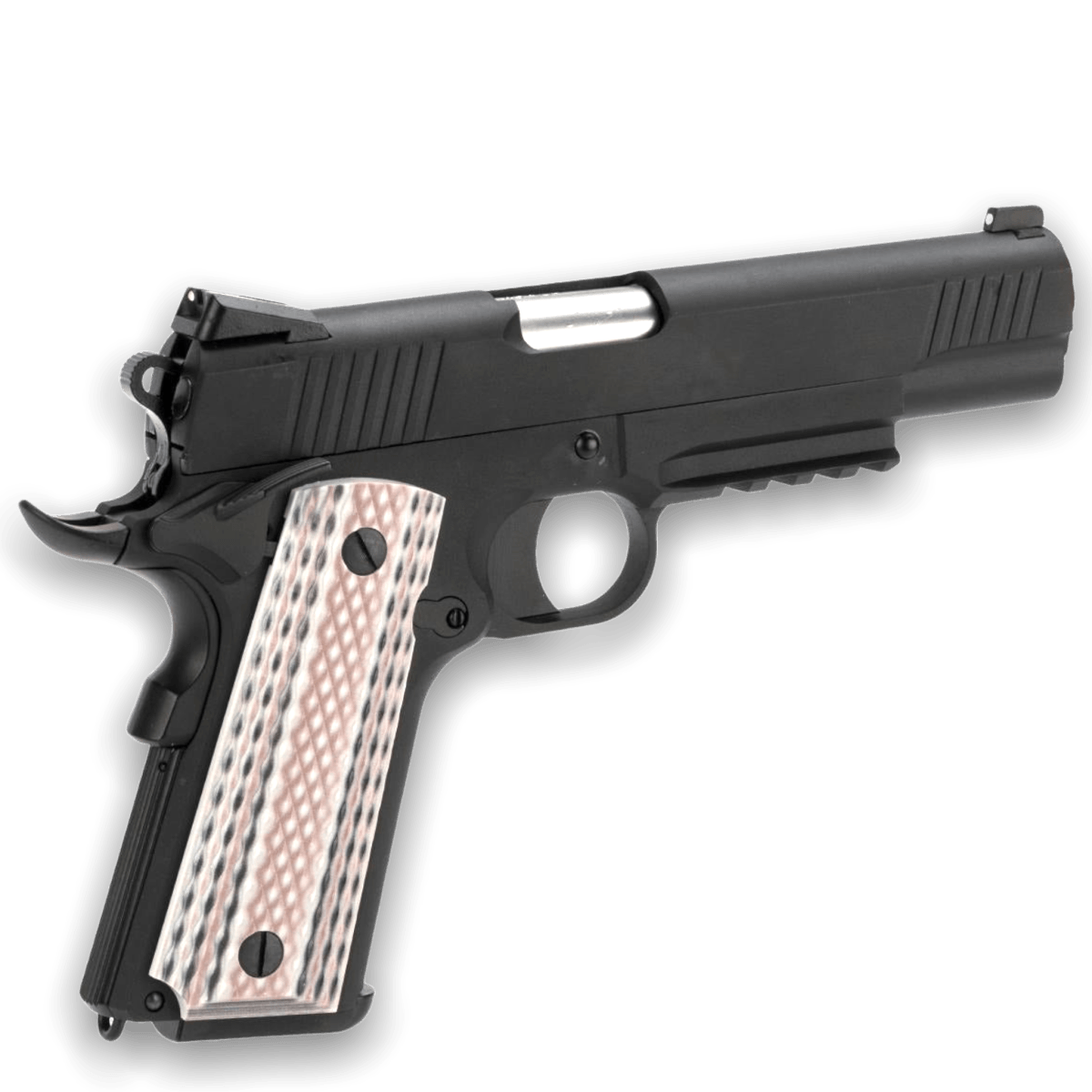 WE Tech 1911 M45A1 Gelsoft Gas Blowback Pistole – Schwarz