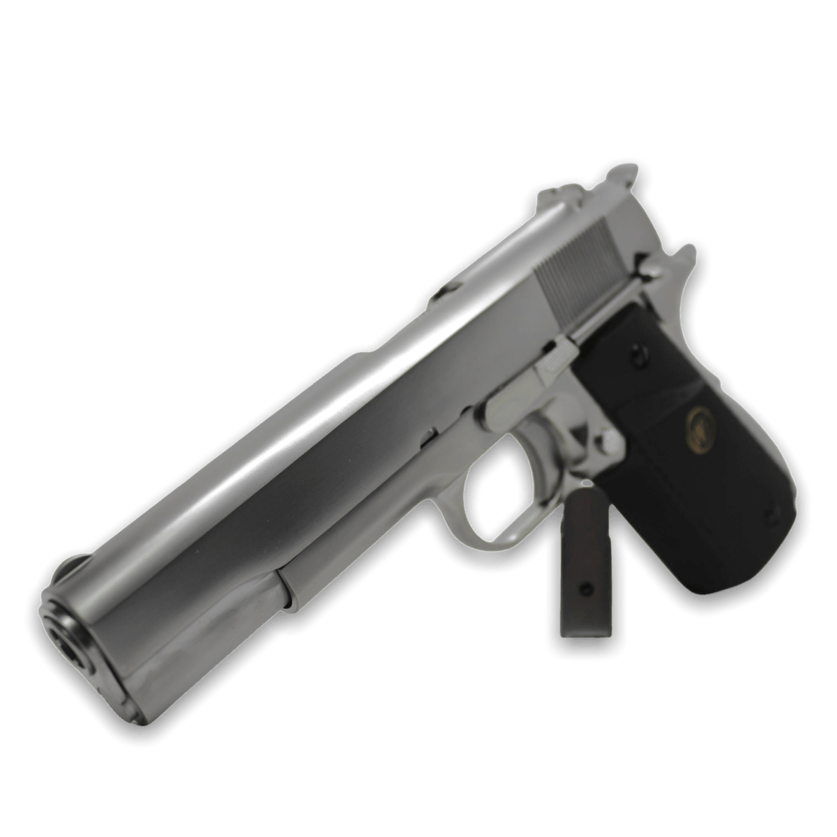 WE Tech 1911 MEU Gelsoft Gas Blowback Pistole – klassische Griffe