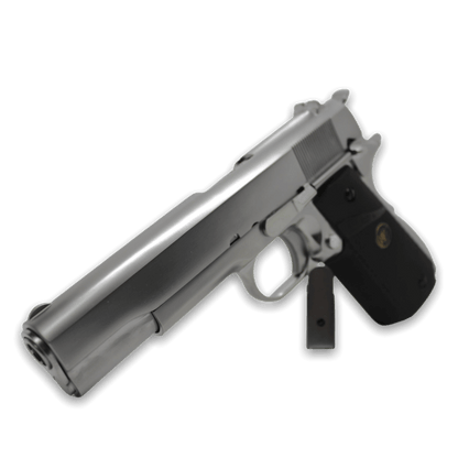 WE Tech 1911 MEU Gelsoft Gas Blowback Pistole – klassische Griffe