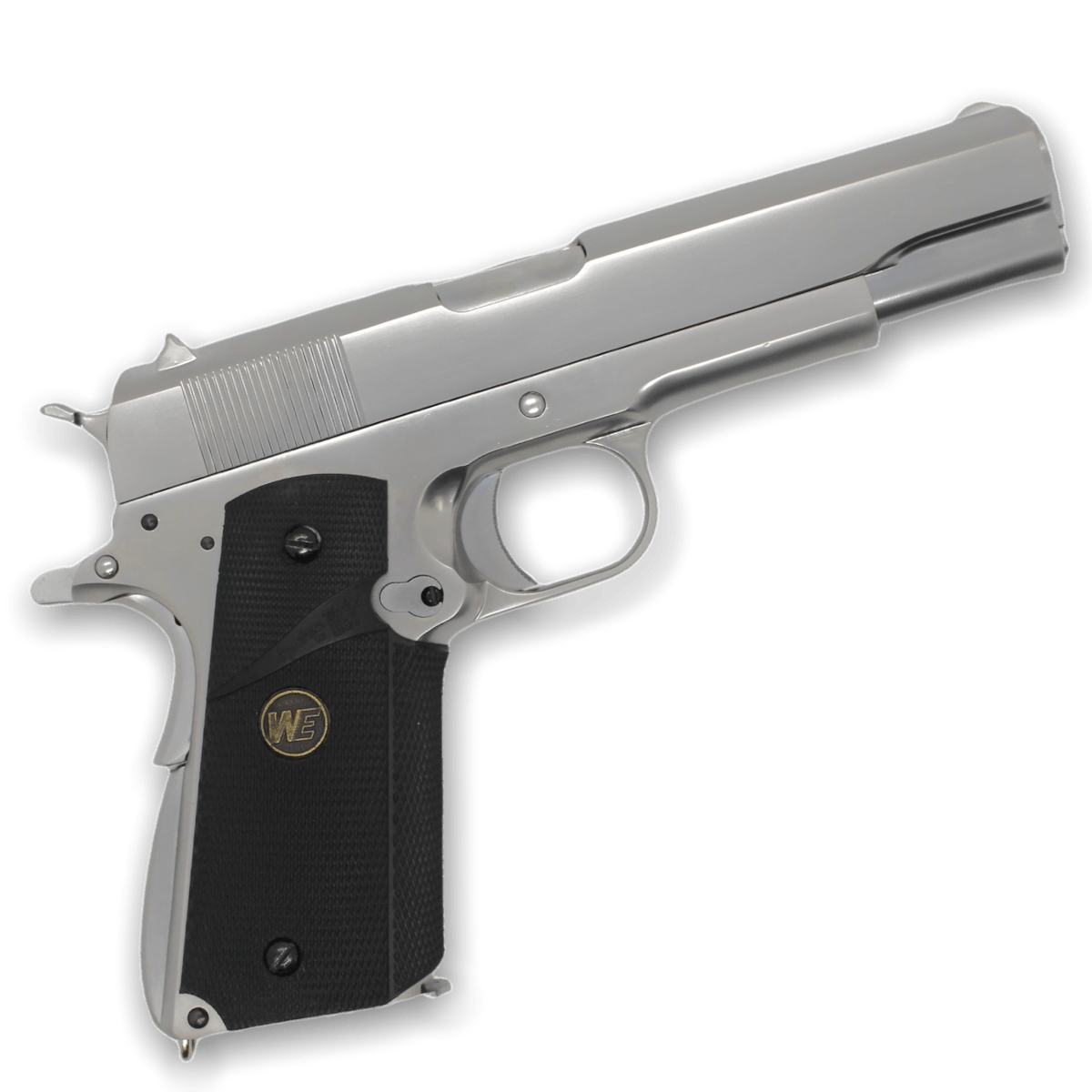 WE Tech 1911 MEU Gelsoft Gas Blowback Pistole – klassische Griffe