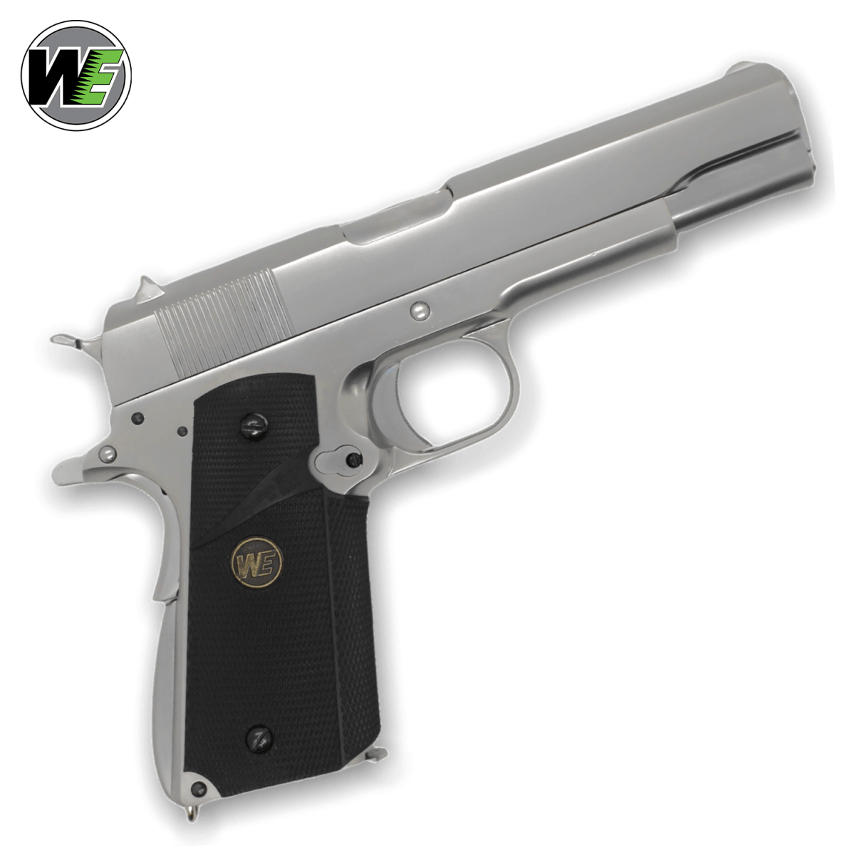 WE Tech 1911 MEU Gelsoft Gas Blowback Pistole – klassische Griffe