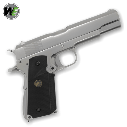 WE Tech 1911 MEU Gelsoft Gas Blowback Pistole – klassische Griffe