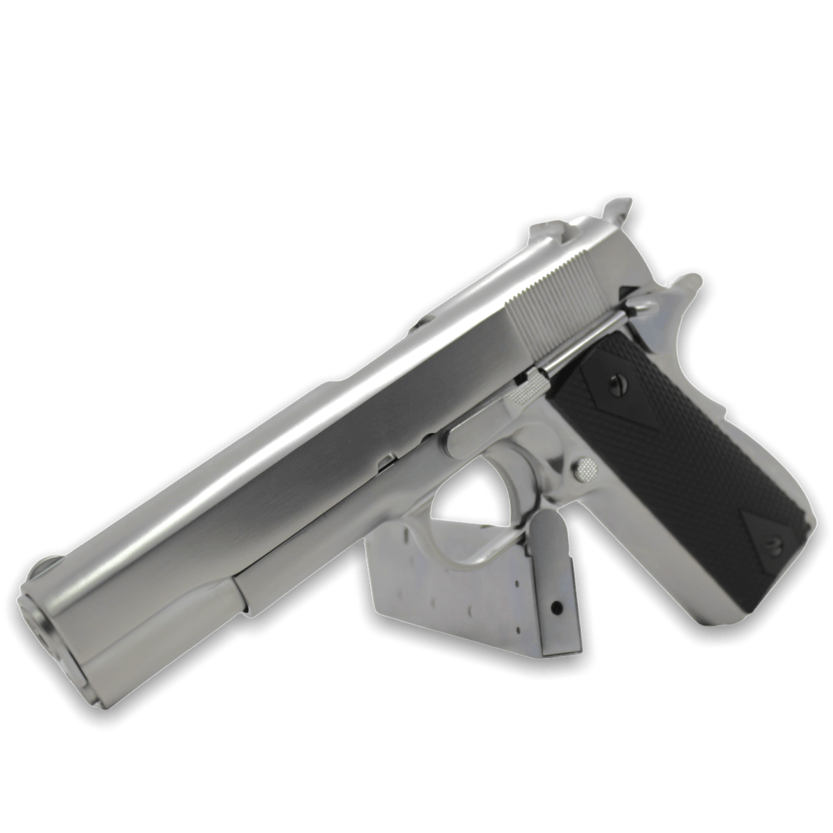 WE Tech 1911 TAC Gelsoft Gas Blowback Pistole – klassische Diamantgriffe