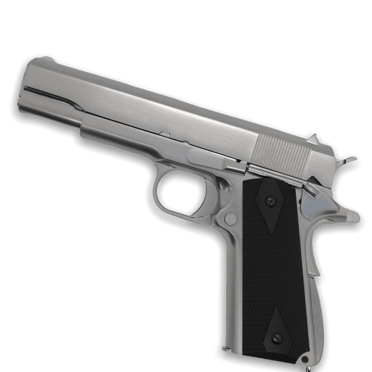 WE Tech 1911 TAC Gelsoft Gas Blowback Pistole – klassische Diamantgriffe