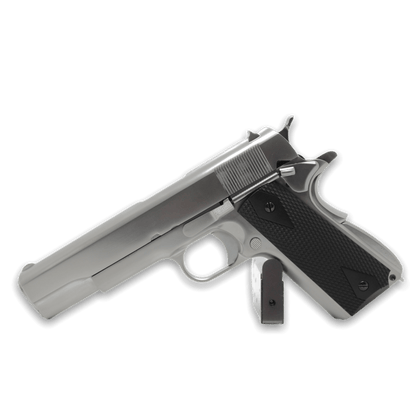 WE Tech 1911 TAC Gelsoft Gas Blowback Pistole – klassische Diamantgriffe