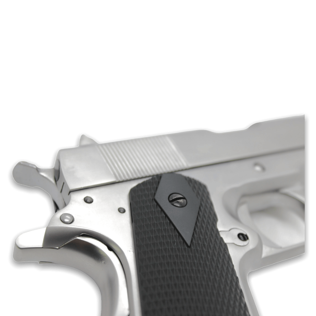 WE Tech 1911 TAC Gelsoft Gas Blowback Pistole – klassische Diamantgriffe