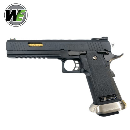 We Tech 6" Irex Hi-Capa Vollautomatische Gas-Blowback-Pistole - Schwarz/Gold