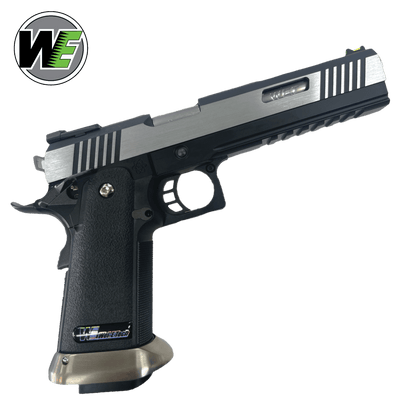 We Tech 6" Irex Hi-Capa Vollautomatische Gas-Blowback-Pistole – zweifarbig – ohne Markierungen
