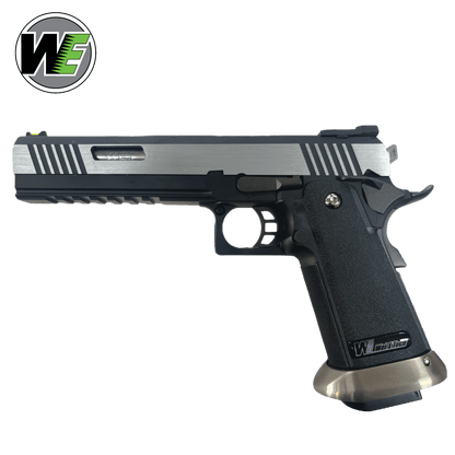 We Tech 6" Irex Hi-Capa Vollautomatische Gas-Blowback-Pistole – zweifarbig – ohne Markierungen