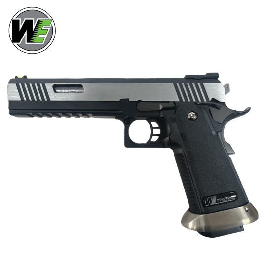 We Tech 6" Irex Hi-Capa Vollautomatische Gas-Blowback-Pistole – zweifarbig – ohne Markierungen