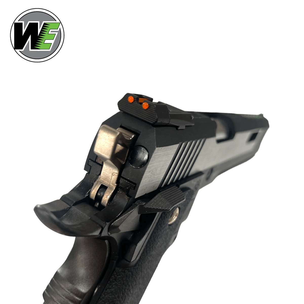 We Tech 6" Irex Hi-Capa Gas Blow Back Pistole – zweifarbig – keine Markierung