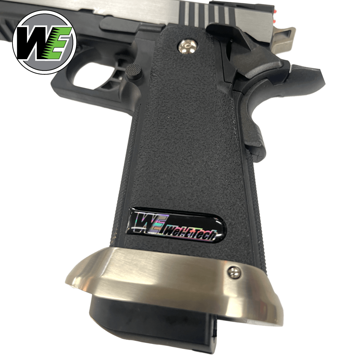 We Tech 6" Irex Hi-Capa Gas Blow Back Pistole – zweifarbig – keine Markierung