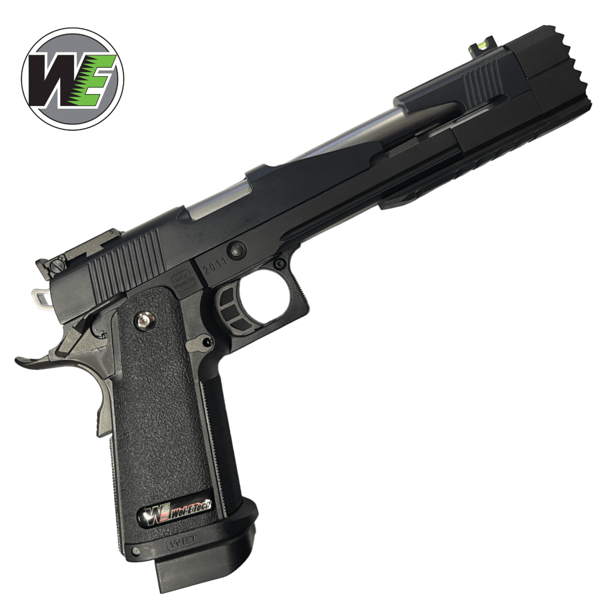 We Tech Competition Series Black Dragon 7" R-Type Gas Blow Back Pistole