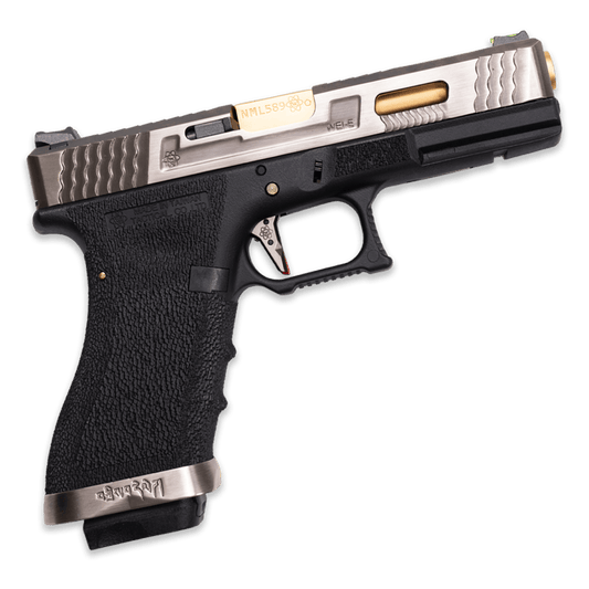 We Tech G-Force G17 T3 WET GBB Gel Blaster (BK/SV/GLD)