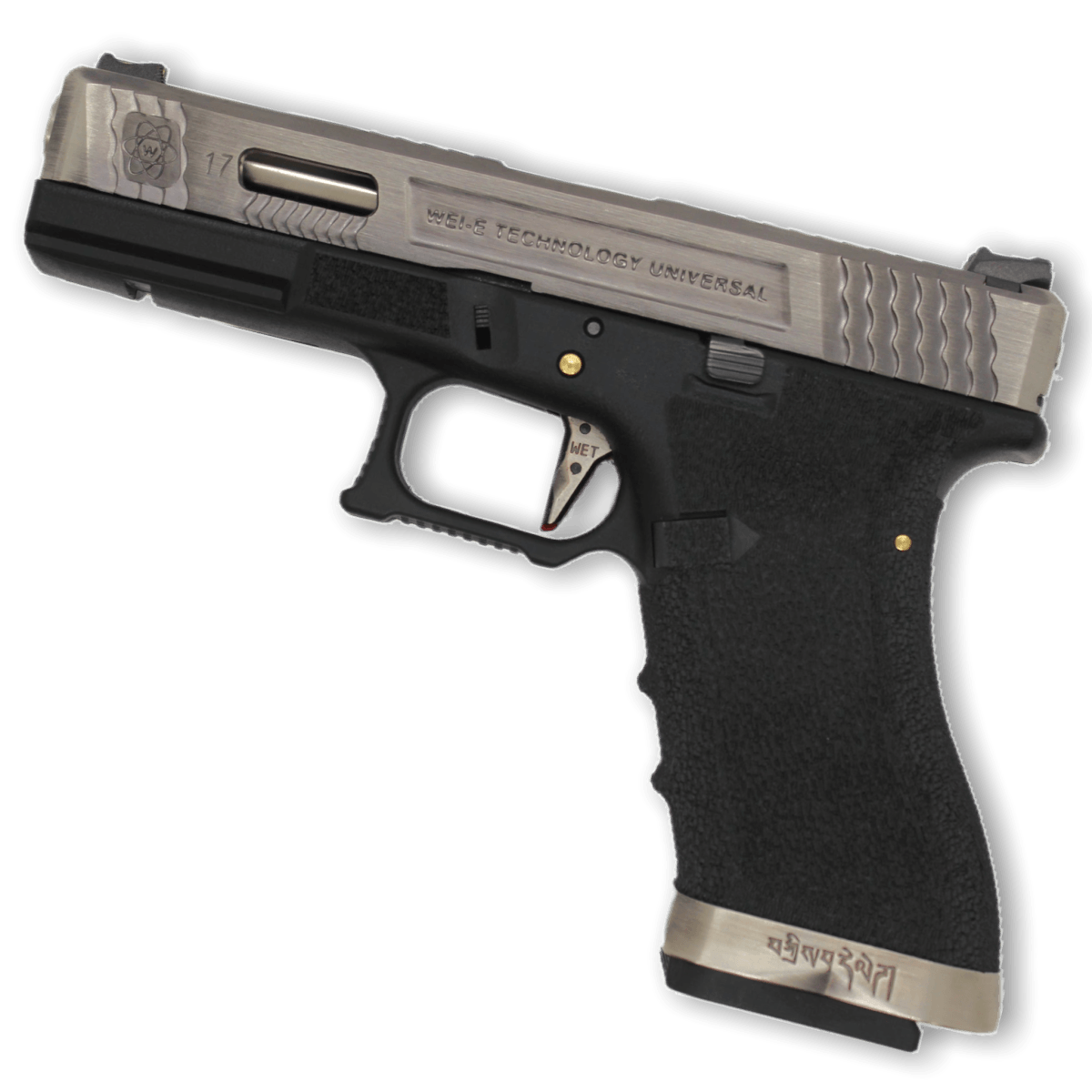 We Tech G-Force WET G17 T7 GBB Gel Blaster Pistole (SV/SV/BK)