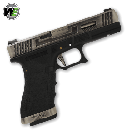 We Tech G-Force WET G17 T7 GBB Gel Blaster Pistole (SV/SV/BK)