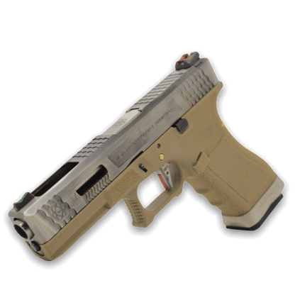 We Tech G-Force WET G17 T8 GBB Gel Blaster Pistole (SV/SV/TAN)