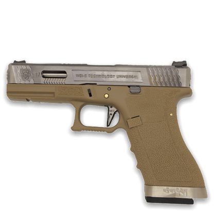 We Tech G-Force WET G17 T8 GBB Gel Blaster Pistole (SV/SV/TAN)