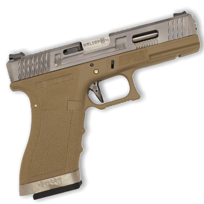 We Tech G-Force WET G17 T8 GBB Gel Blaster Pistole (SV/SV/TAN)