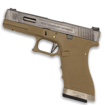 We Tech G-Force WET G17 T8 GBB Gel Blaster Pistole (SV/SV/TAN)