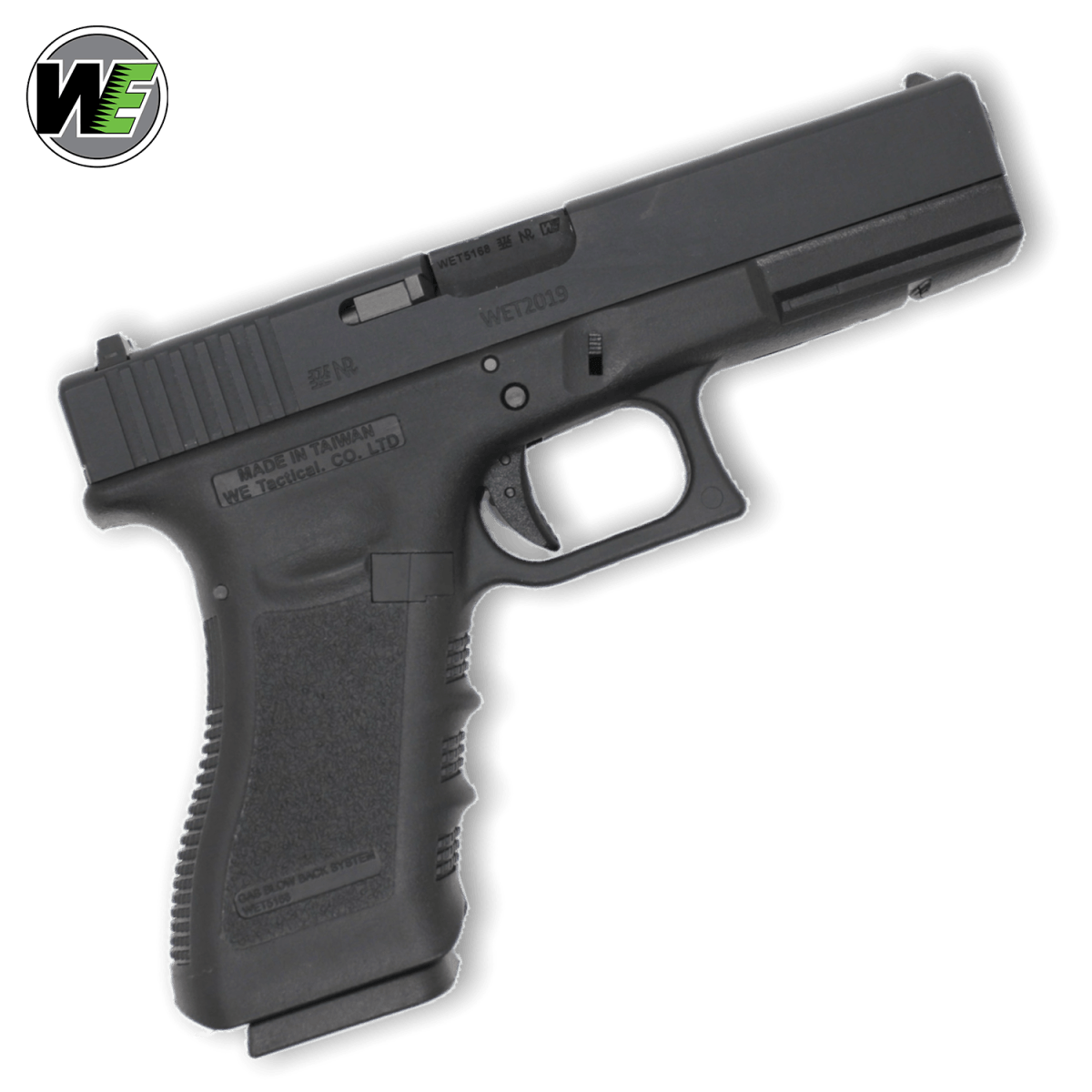 We Tech G-Series G18C Gen 3 Gas Blow Back Pistole – Schwarz