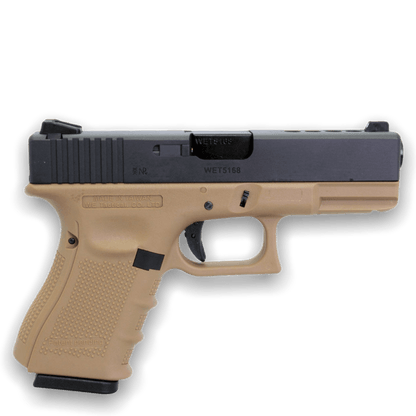 We Tech G-Series G23 Gen 4 Gas Blow Back Pistole – Hellbraun